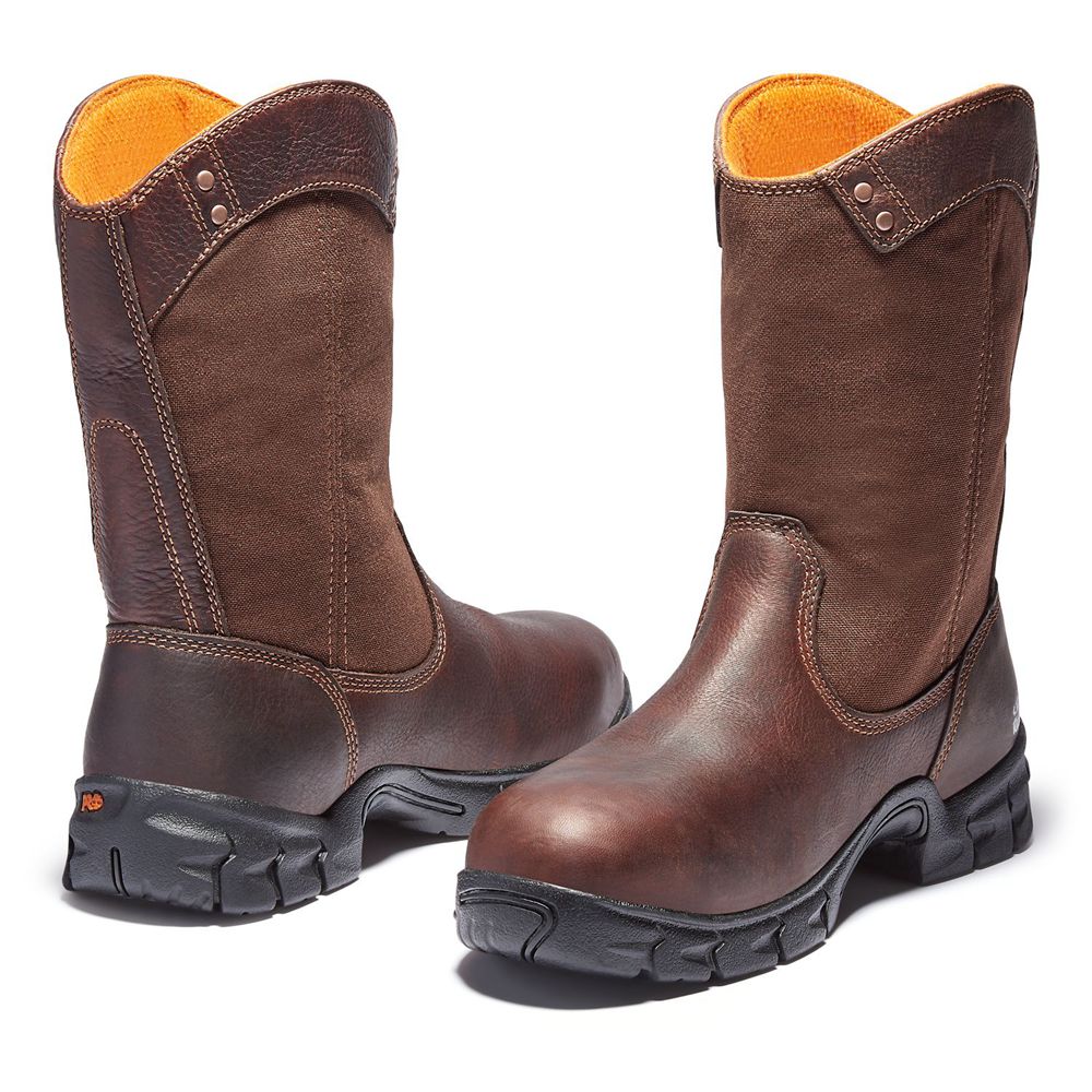 Bocanci Pro Timberland Barbati Maro - Excave Wellington Steel Toe - Romania - ZSECYO753